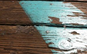 peinture sur bois